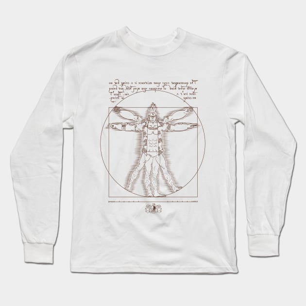 Vitruvian Franky Long Sleeve T-Shirt by Lithium